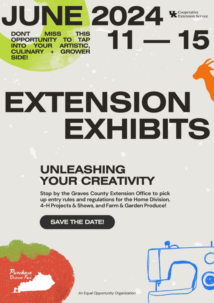 Graves County Extension Exhibits Flyer