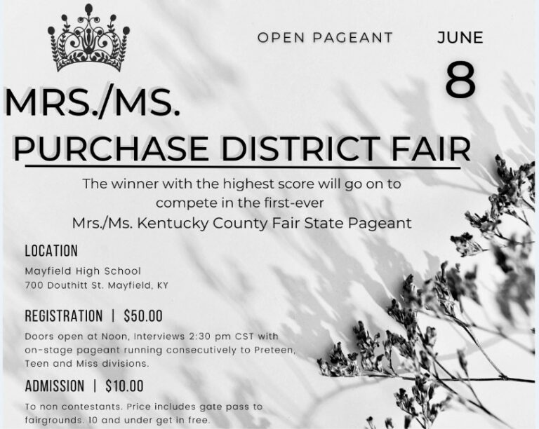Purchase District Fair Pageant Flyer